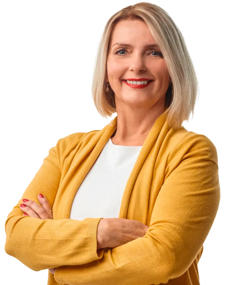 Empresaria ejecutiva en referencia al seguro de responsabilidad empresarial de Seguros Caracas